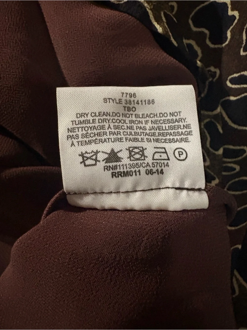 Tory Burch silk blouse